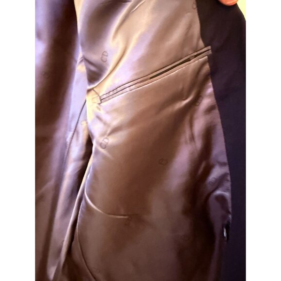 Christian Dior Vintage Double Breasted Black Blazer with Gold Buttons - READ! - Picture 9 of 13